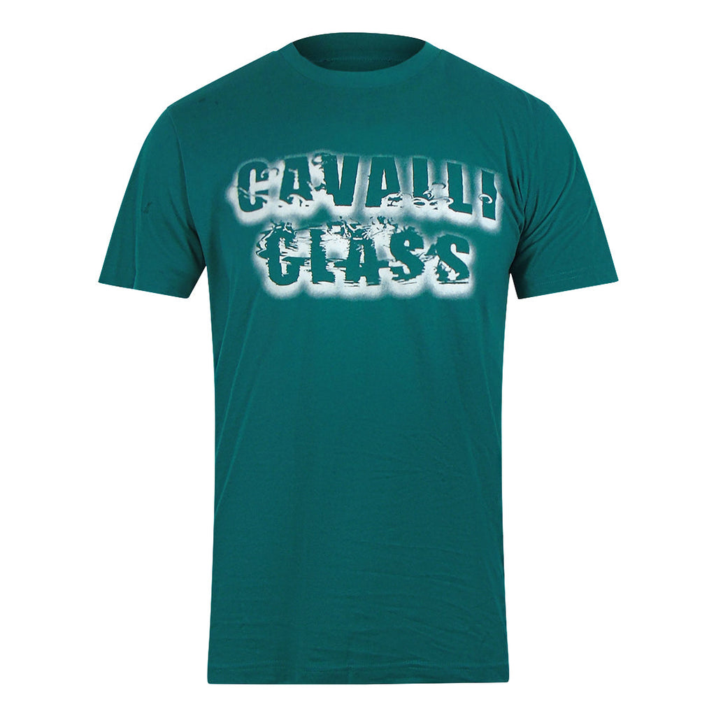 Cavalli Class Txt61C Jd060 04038 Green Ottanio T-Shirt Mens M