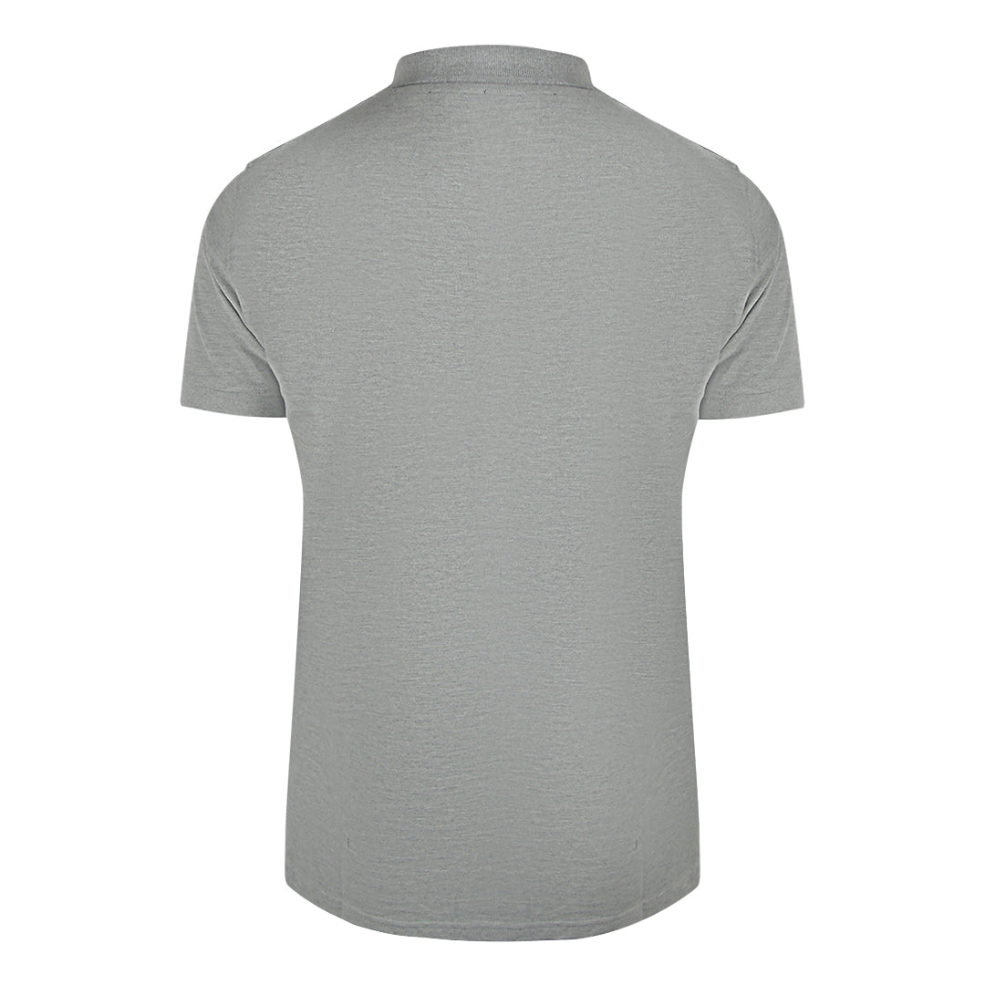 Cavalli Class Taped Shoulders Grey Polo Shirt TXT64D KB002 05014