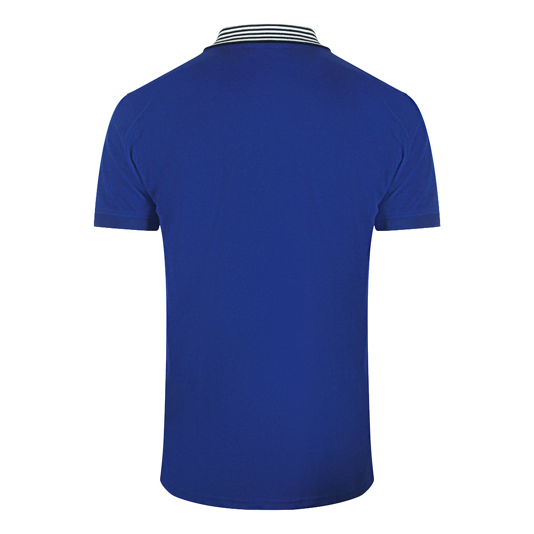 Cavalli Class Txt64E Kb002 04551 Iris Blue S S Polo Mens - Style Centre Wholesale