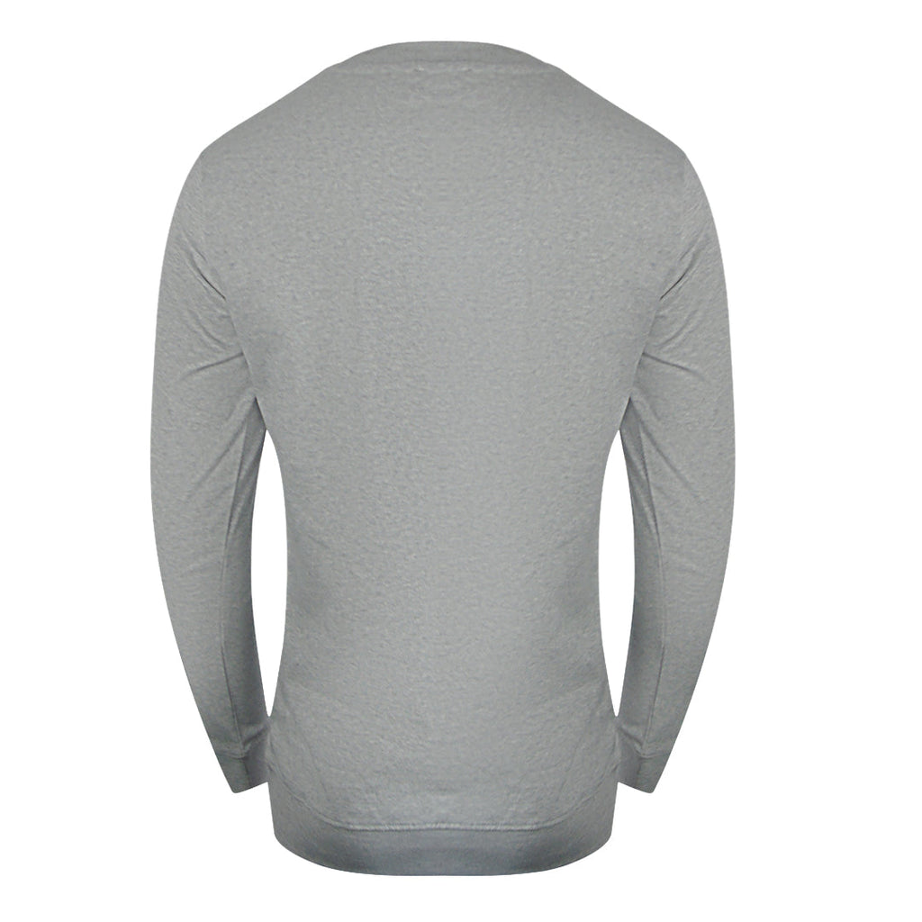 Cavalli Class Txt66A Cf050 05014 Grey Melange Round Neck Sweatshirt Mens - Style Centre Wholesale