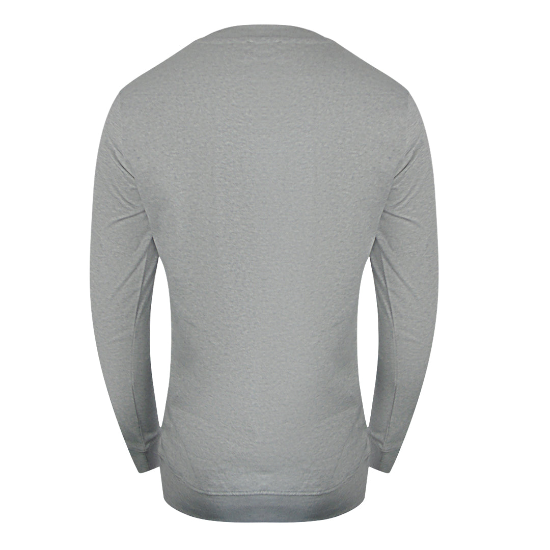 Cavalli Class Txt66A Cf050 05014 Grey Melange Round Neck Sweatshirt Mens - Style Centre Wholesale