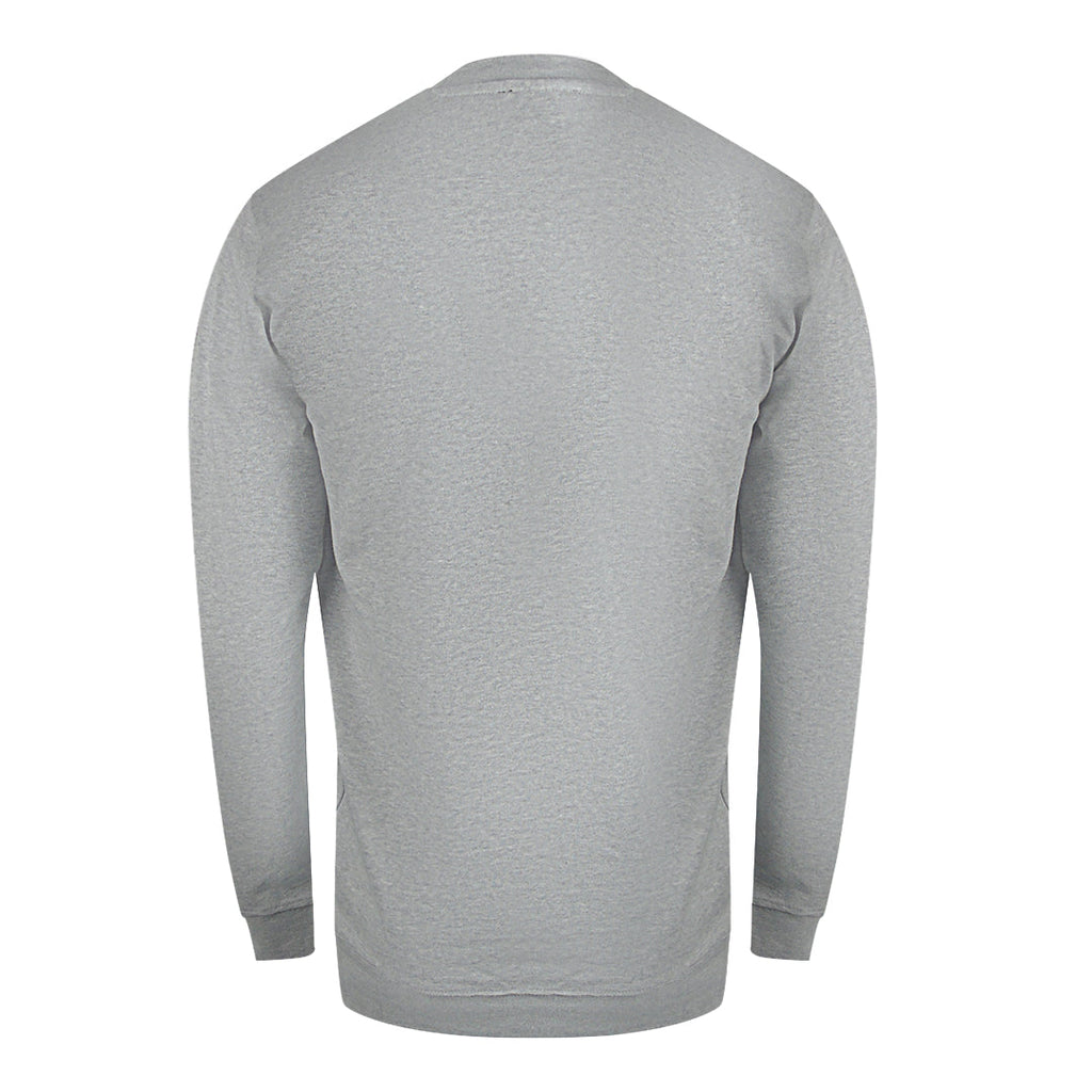 Cavalli Class Txt66B Cf050 05014 Grey Melange Round Neck Sweatshirt Mens - Style Centre Wholesale