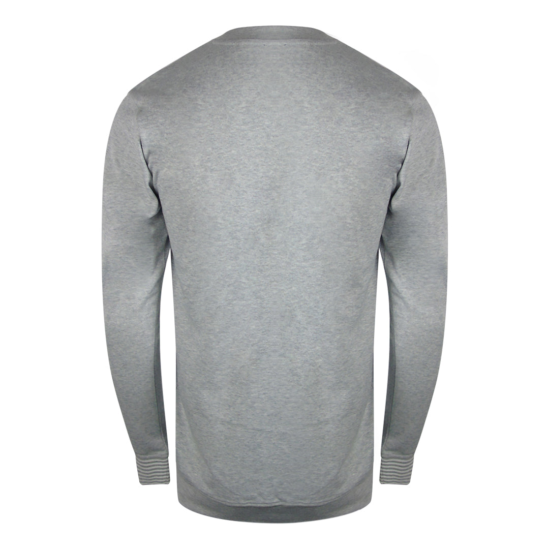 Cavalli Class Txt66C Cf050 05001 Grey Round Neck Sweatshirt Mens - Style Centre Wholesale