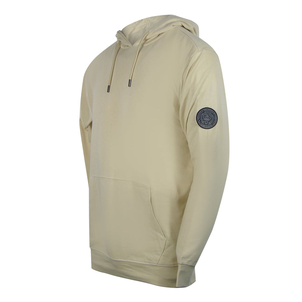 Cavalli Class Plain Beige Sand Hoodie TXT68I CF050 03528