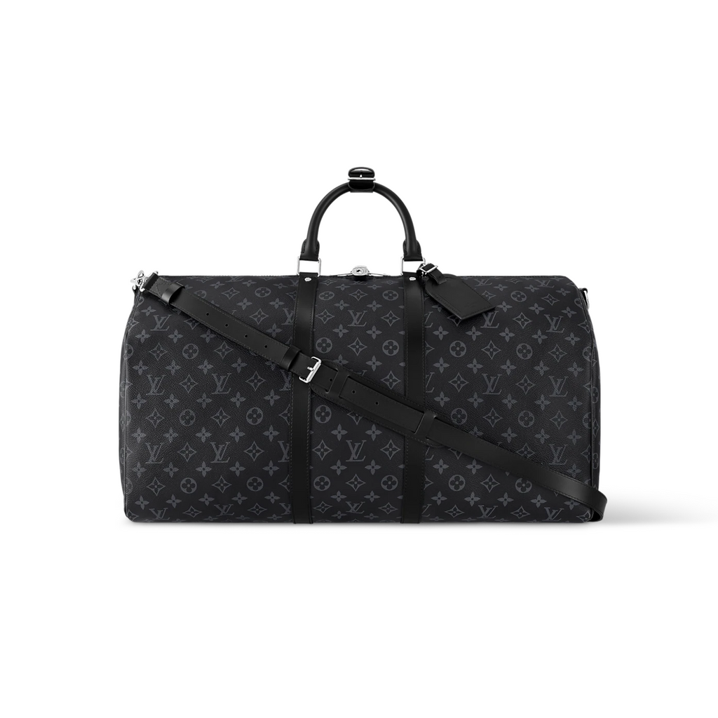 Louis Vuitton Keepall 55 Black Monogram