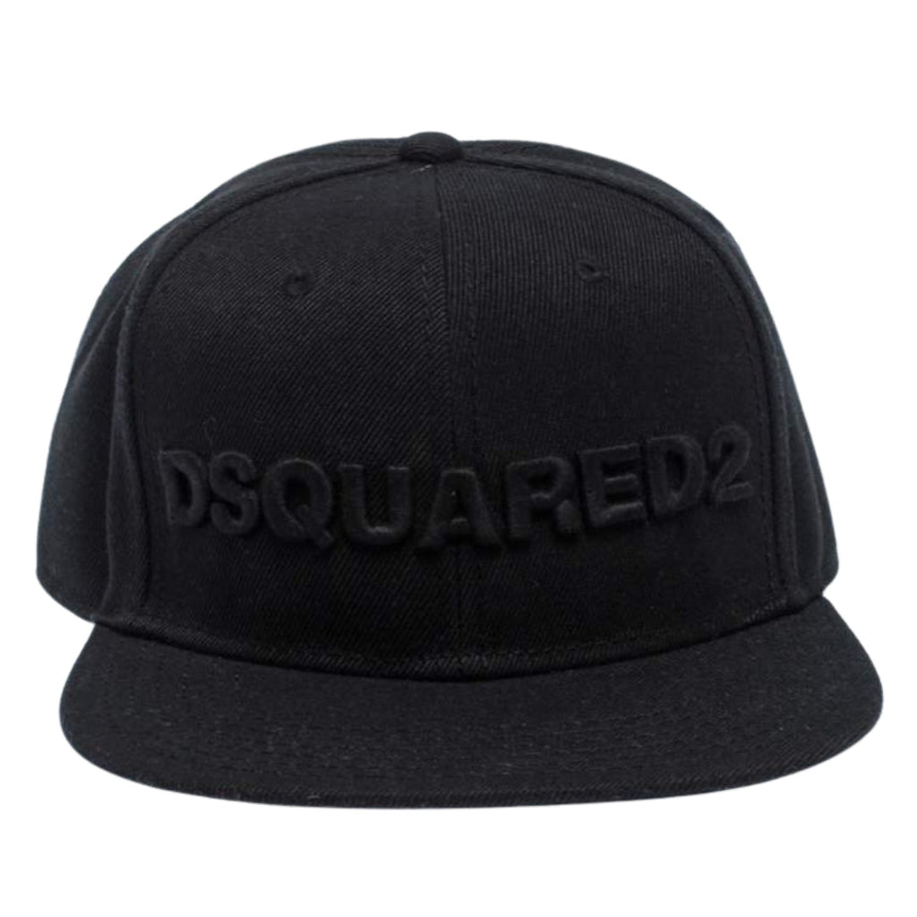 Dsquared W17Bc4004 05C M084 M084 Black Cap Men One Size