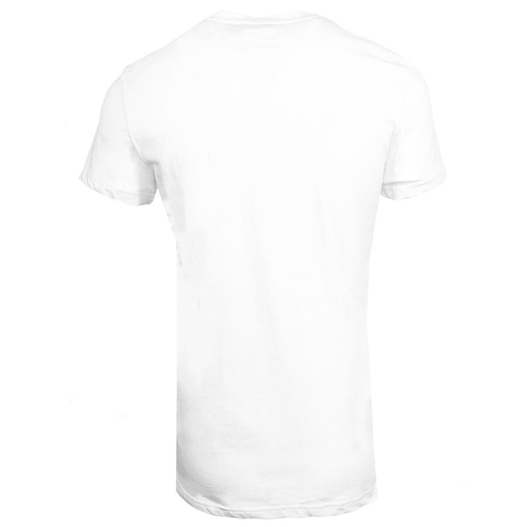 Balmain Logo Print White T Shirt