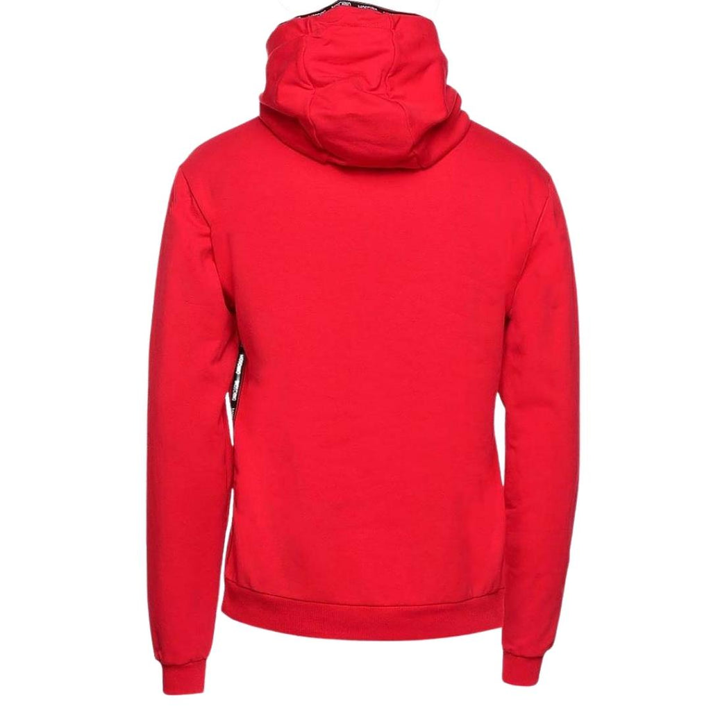Moschino Brand Taped Hood Red Hoodie A1708 8111 0113