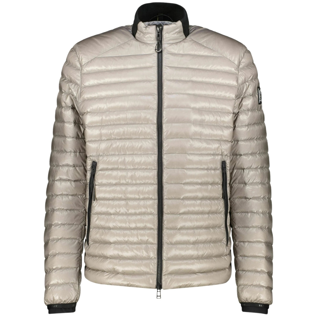 Belstaff Airframe Beige Shiny Down Filled Jacket