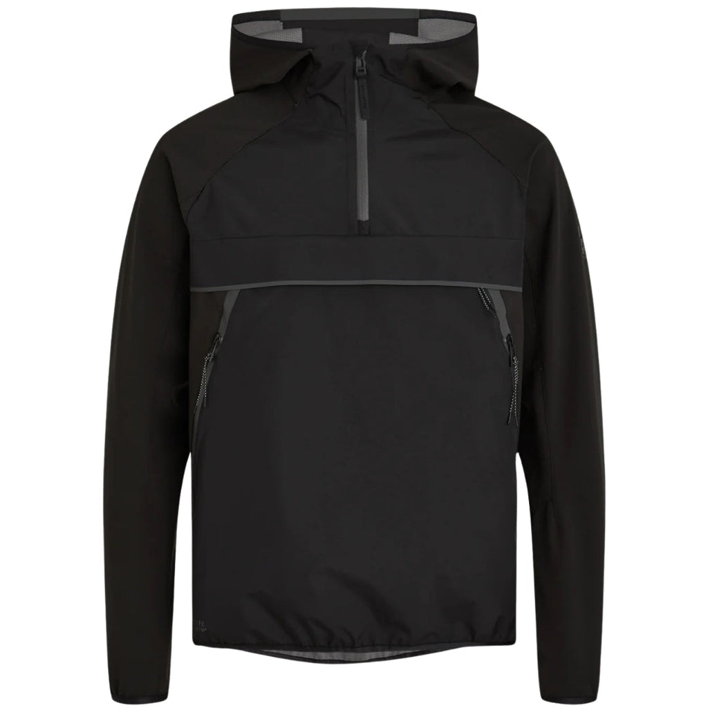 Belstaff Airside Half Zip Pullover Black Jacket