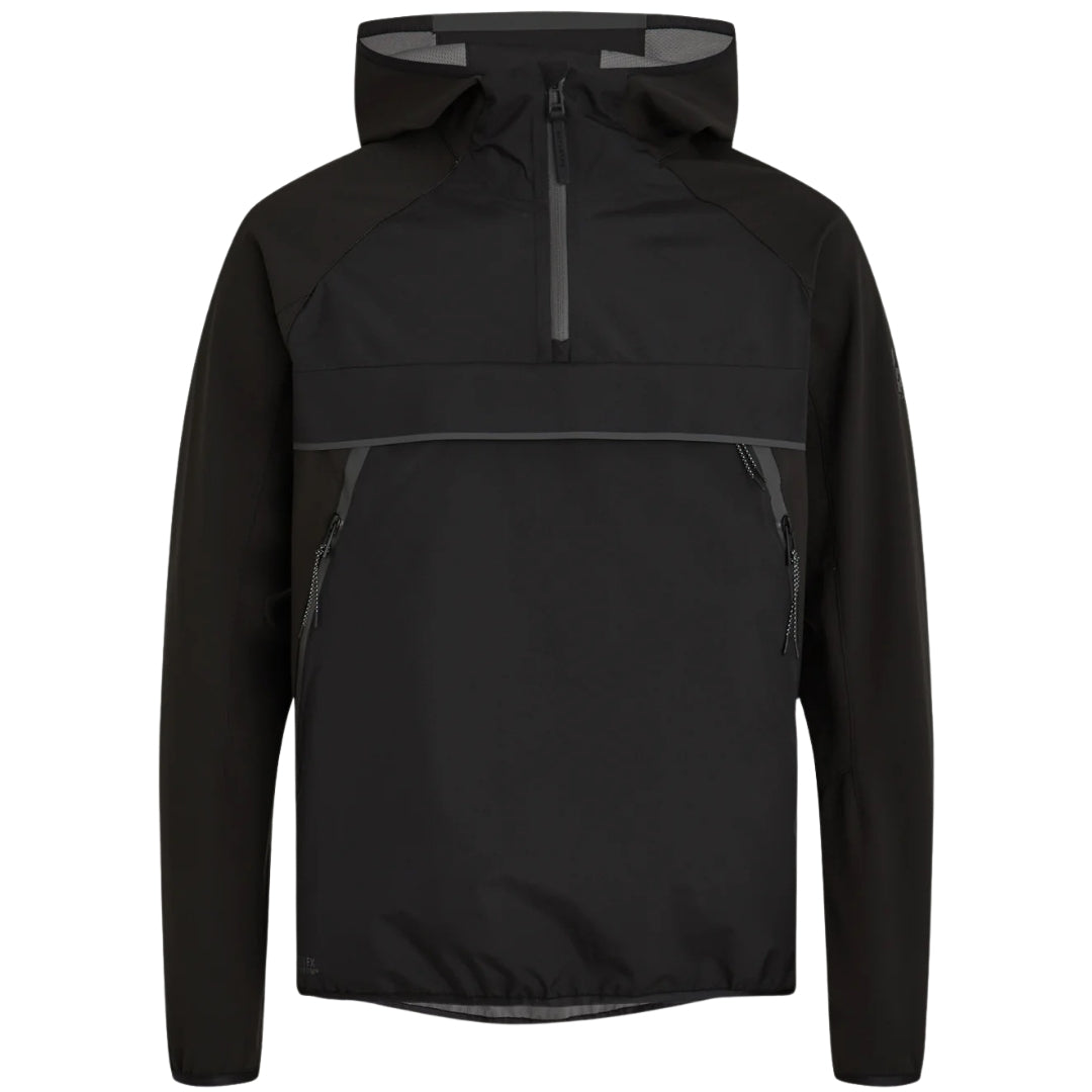 Belstaff Airside Half Zip Pullover Black Jacket