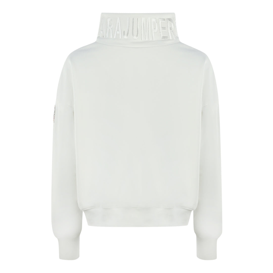 Parajumpers Alida Half Zip Off White Jumper