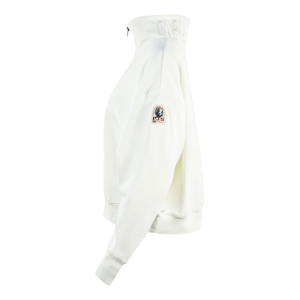 Parajumpers Alida Half Zip Off White Jumper