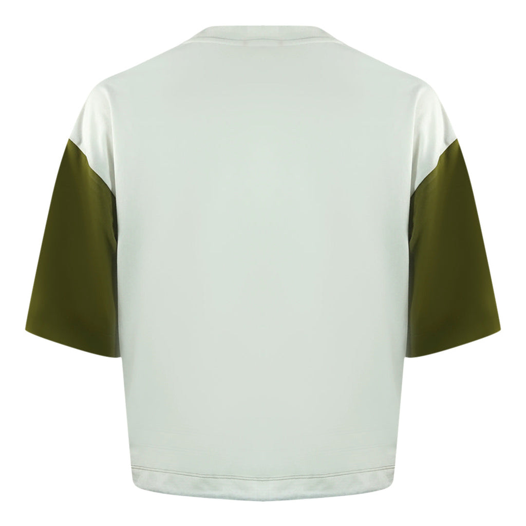 Parajumpers Anorak Green Cropped T Shirt