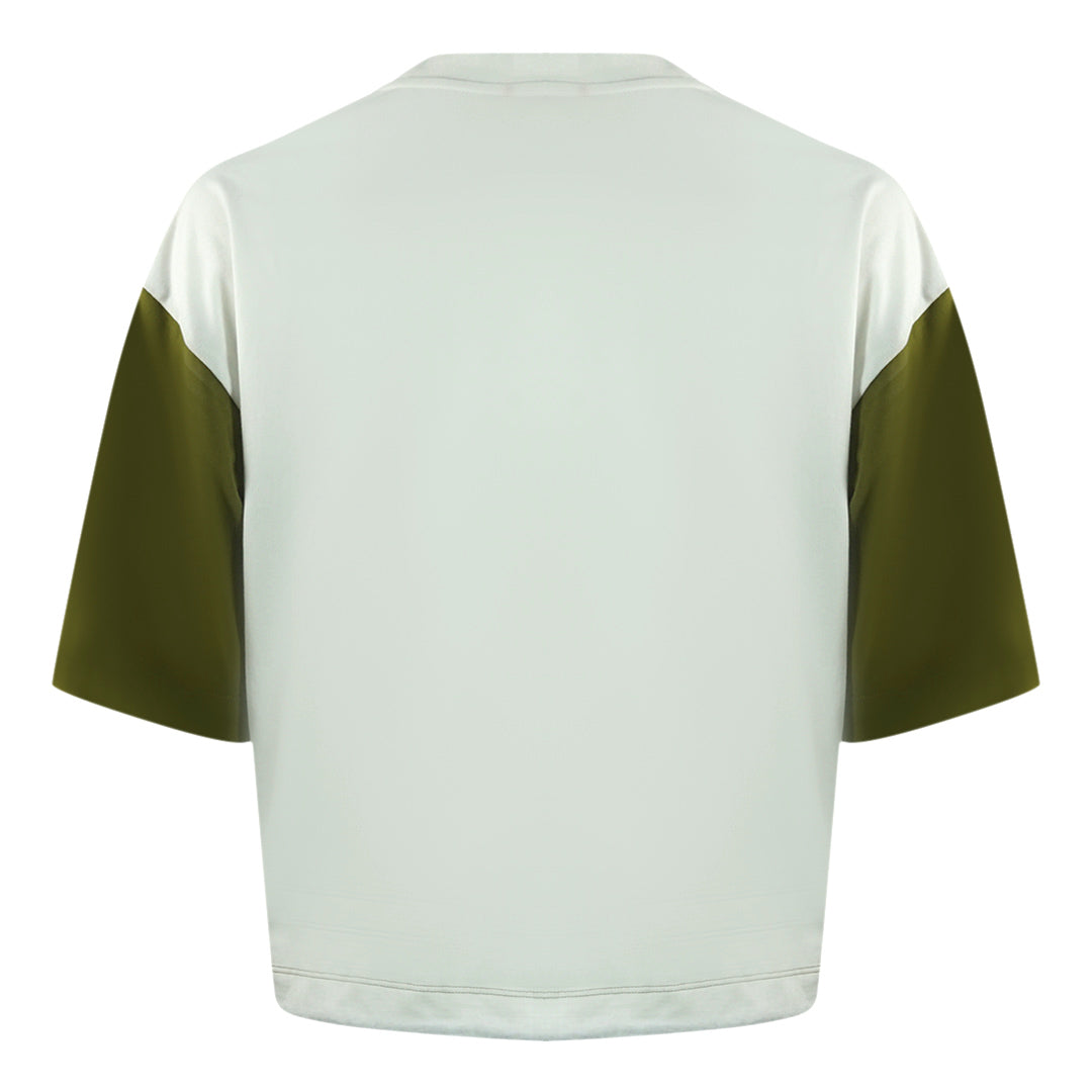 Parajumpers Anorak Green Cropped T Shirt