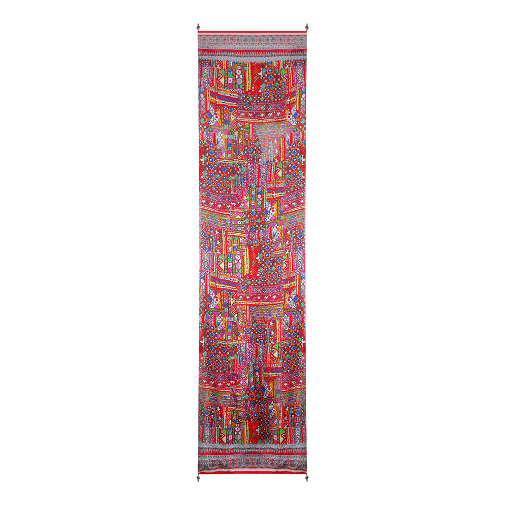 Inoa Banjara 12003 Multicoloured Long Rectangular Scarf