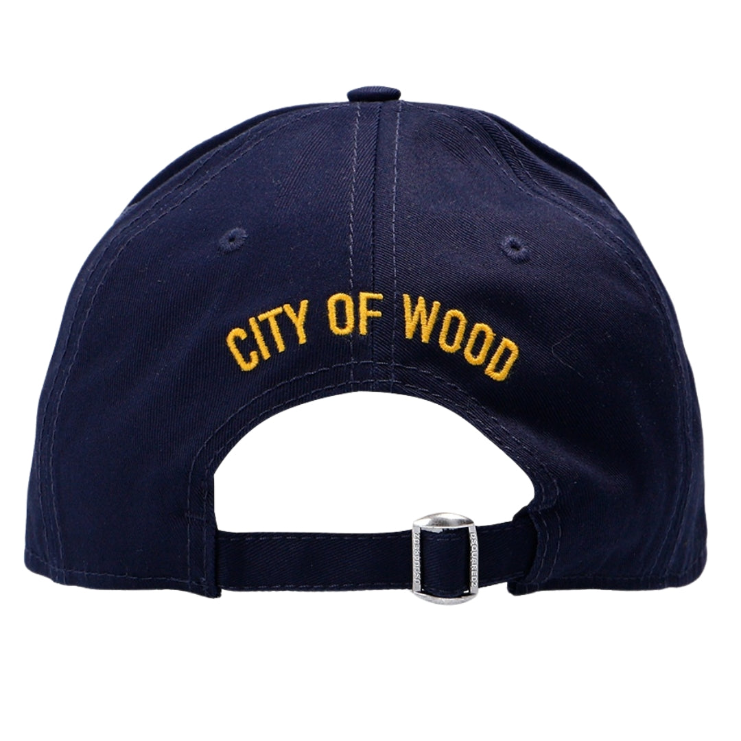 Dsquared2 Embroidered Canada 95 Shield Logo Navy Cap