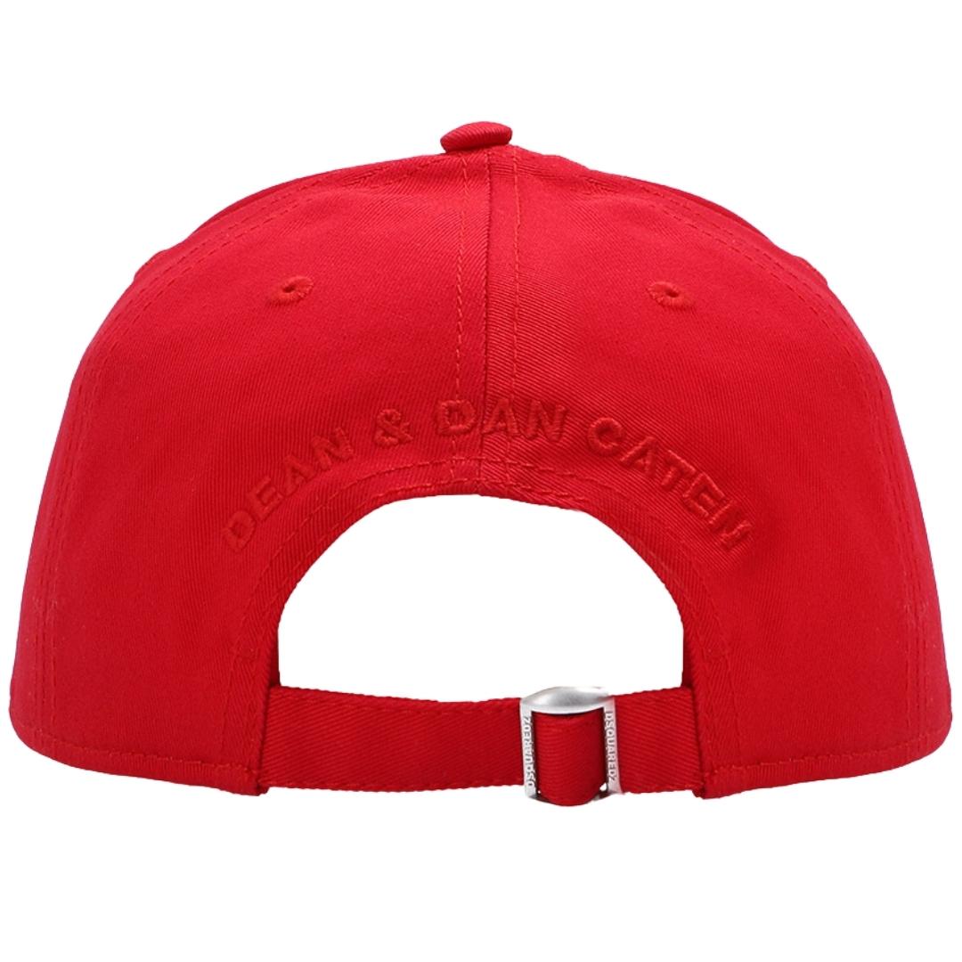 Dsquared2 Block Red 2 Logo Red Cap BCM0498 05C00001 4065