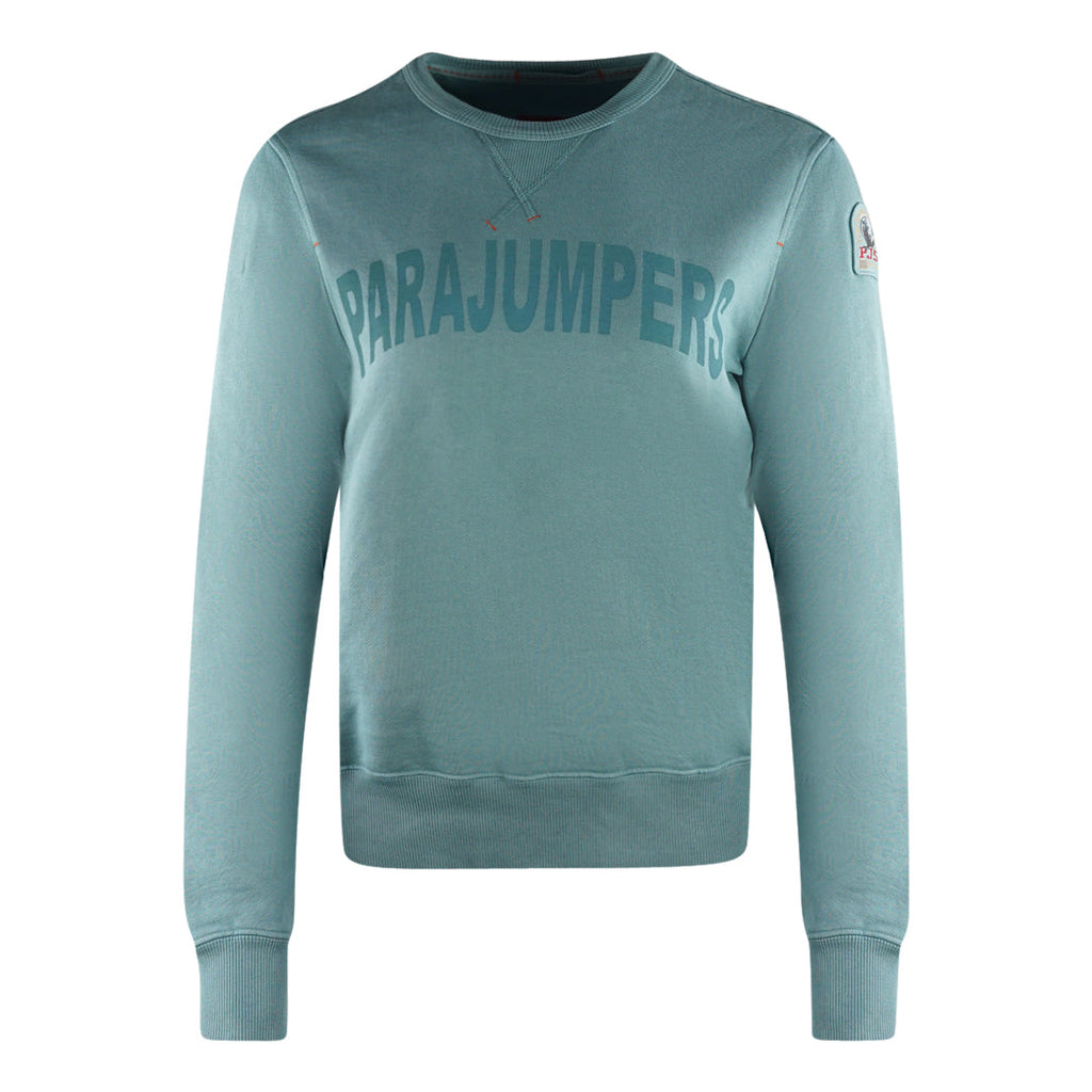 Parajumpers Bianca Large Brand Logo Blue Jumper Bianca 236