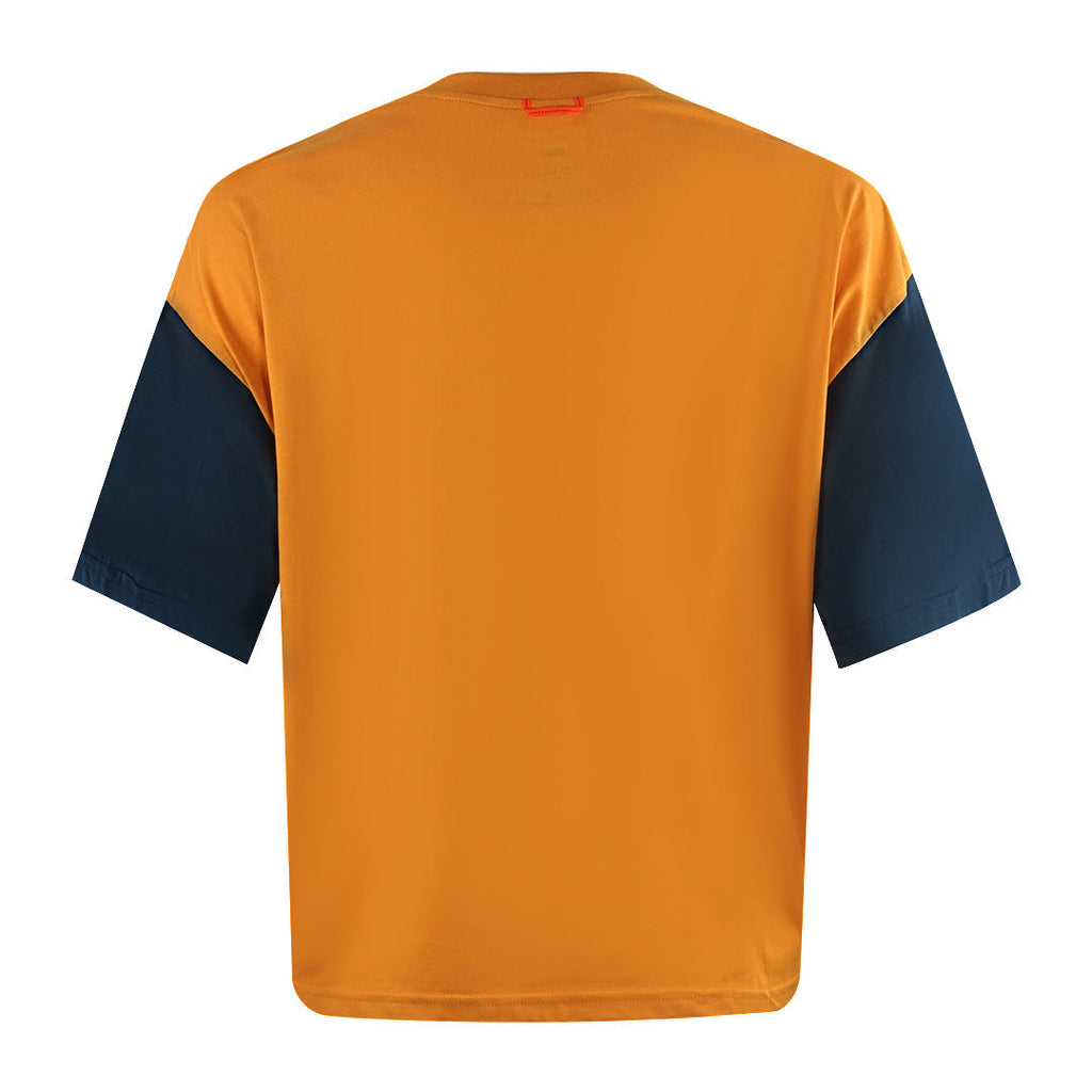 Parajumpers Block Tee Logo White Box T Shirt Block Tee 571744