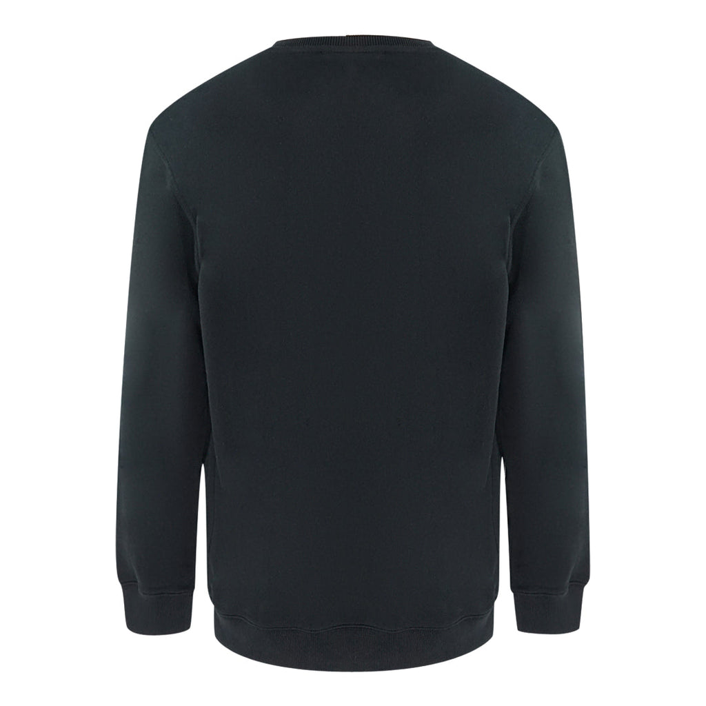 Givenchy Paris Cut Logo Black Sweater BMJ04630AF 001