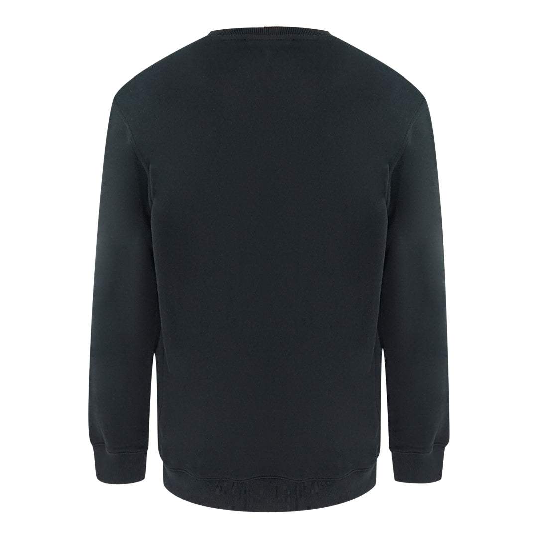 Givenchy Paris Cut Logo Black Sweater BMJ04630AF 001