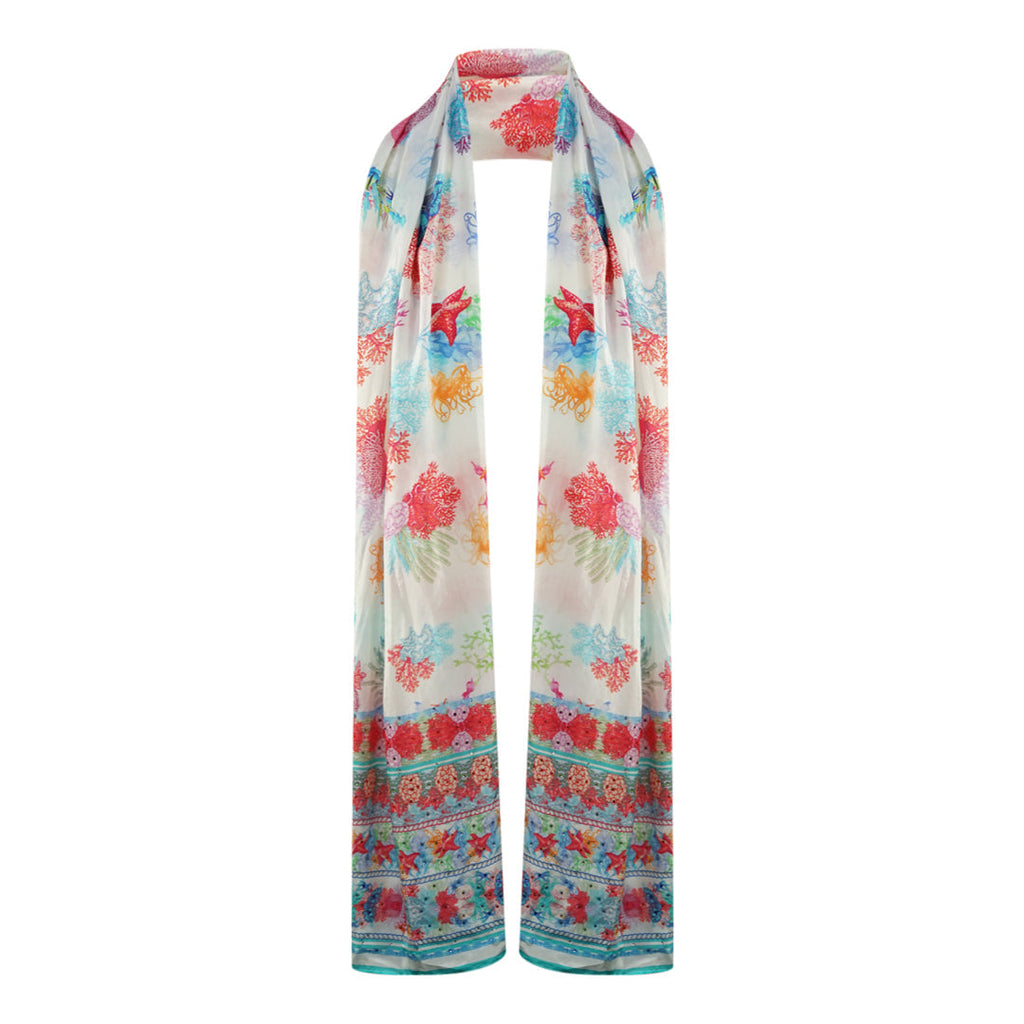 Inoa Bonaire Reef 1202116 Multicoloured Long Rectangular Scarf