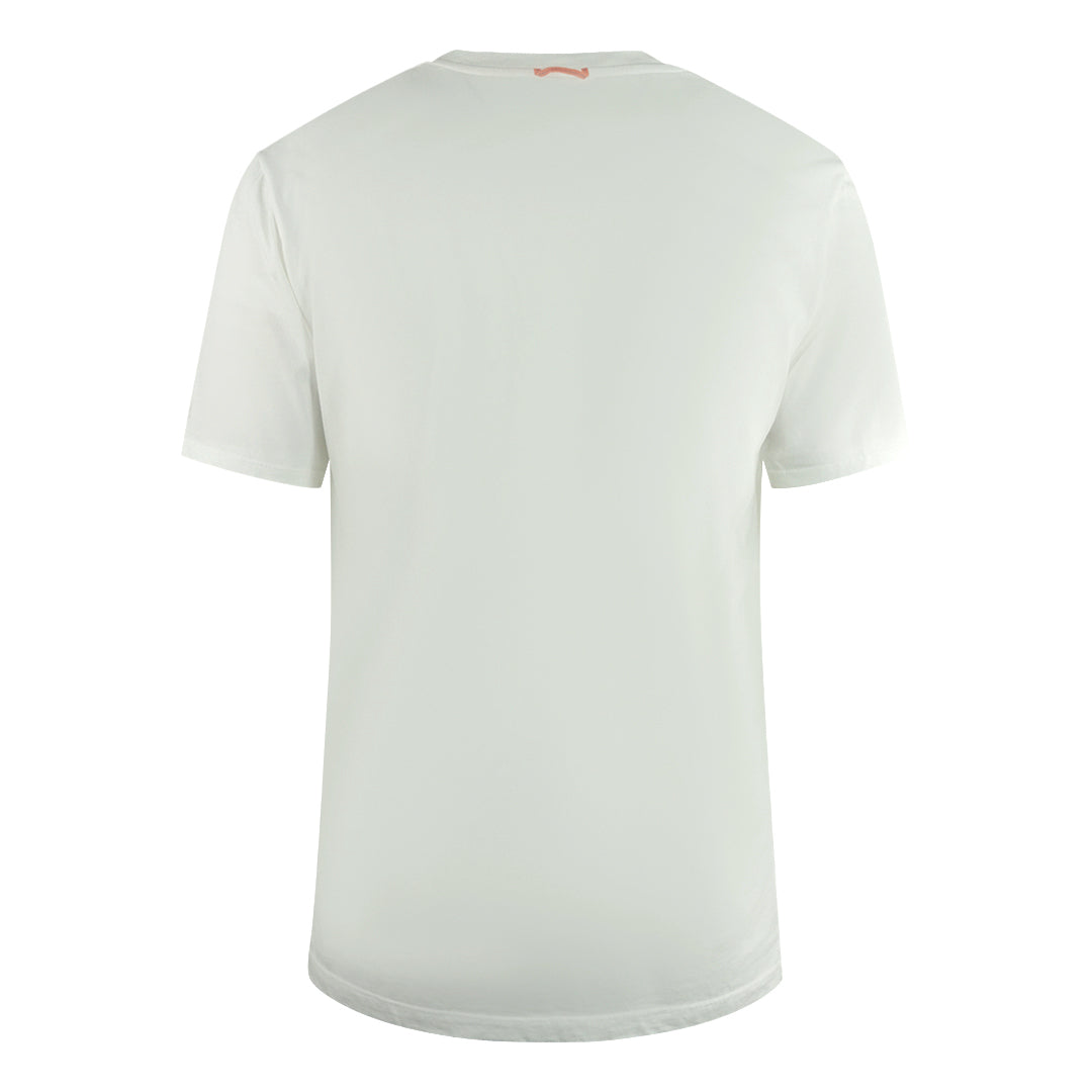 Parajumpers Buster Brand Logo White T Shirt