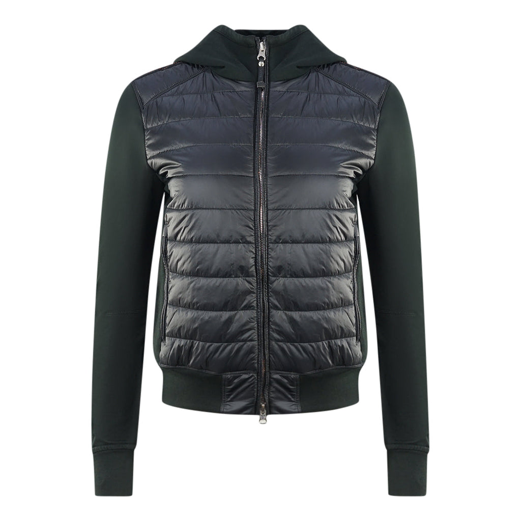 Parajumpers Caelie Black Hooded Padded Jacket Caelie