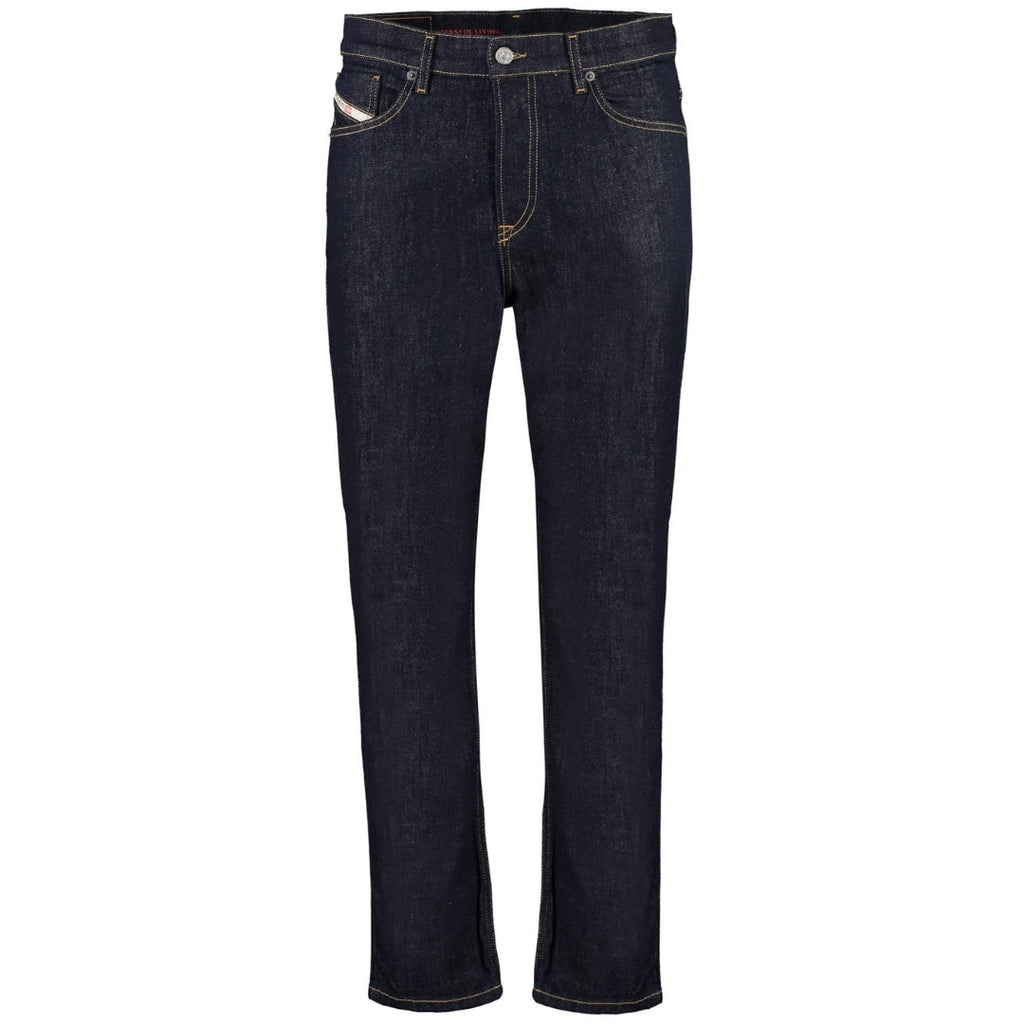 Diesel D Fining Tapered Dark Blue Denim Jeans