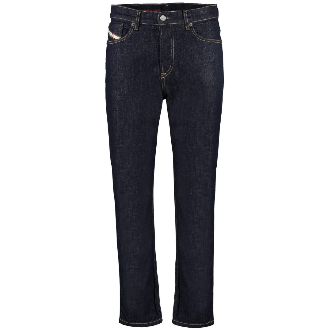 Diesel D Fining Tapered Dark Blue Denim Jeans