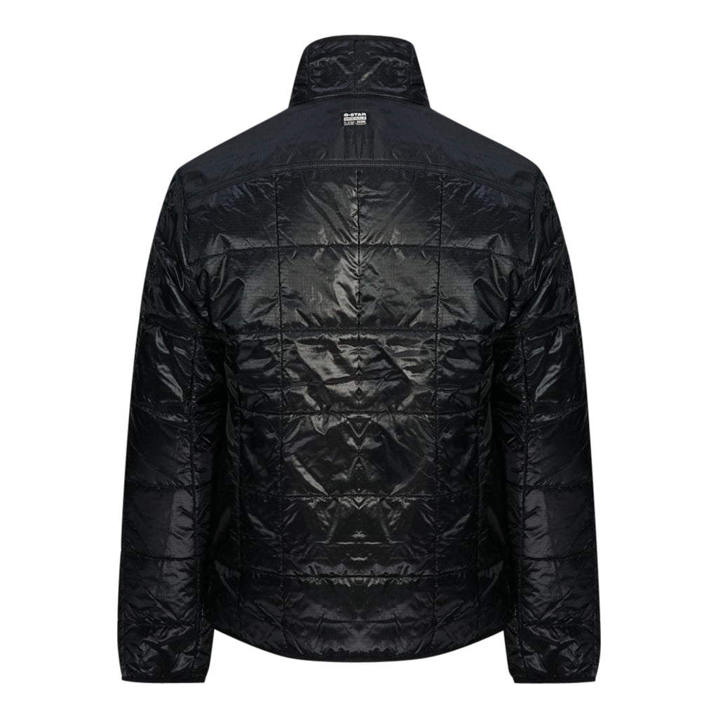 G Star Lightweight Quilted Black Jacket