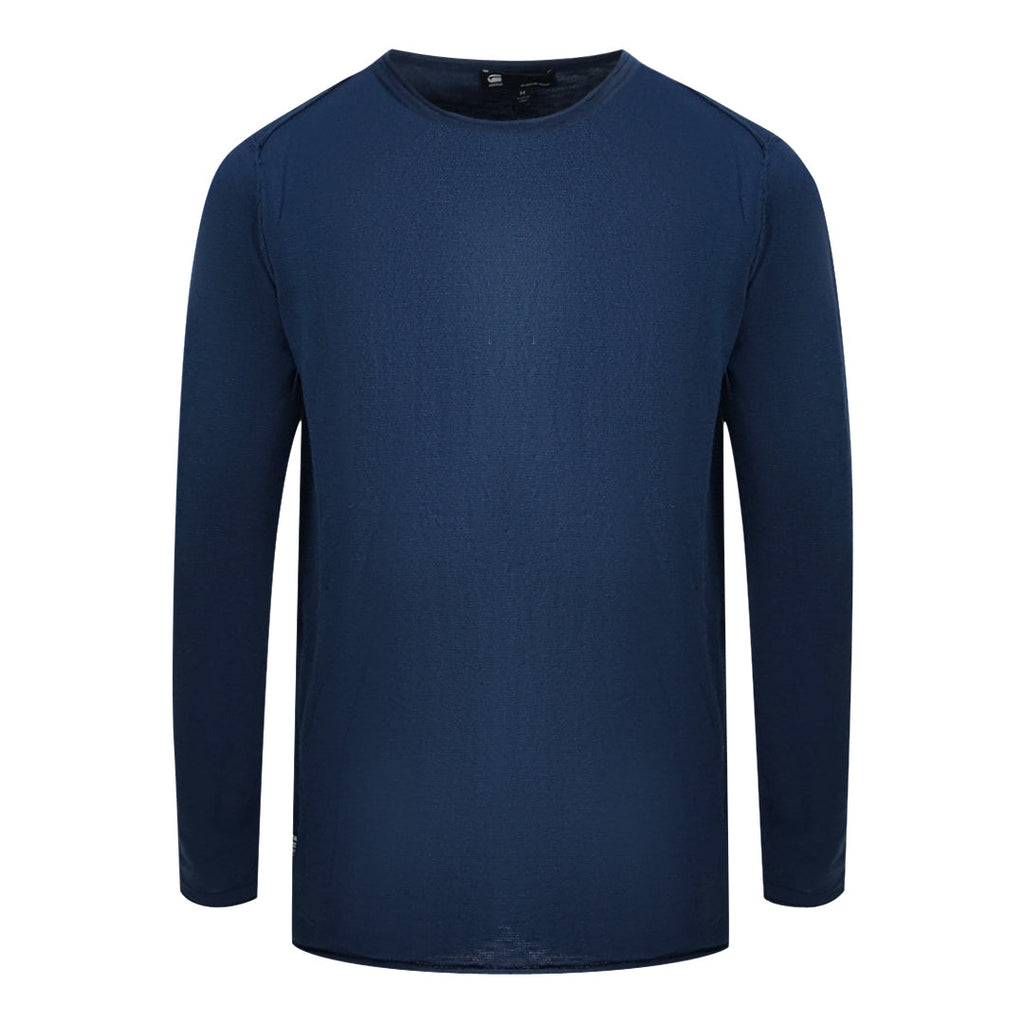 GStar Bronek Knitted Blue Jumper D13103 3515 1475