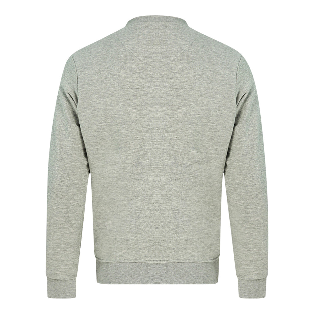 Aquascutum Pixel Aldis Logo Grey Sweatshirt