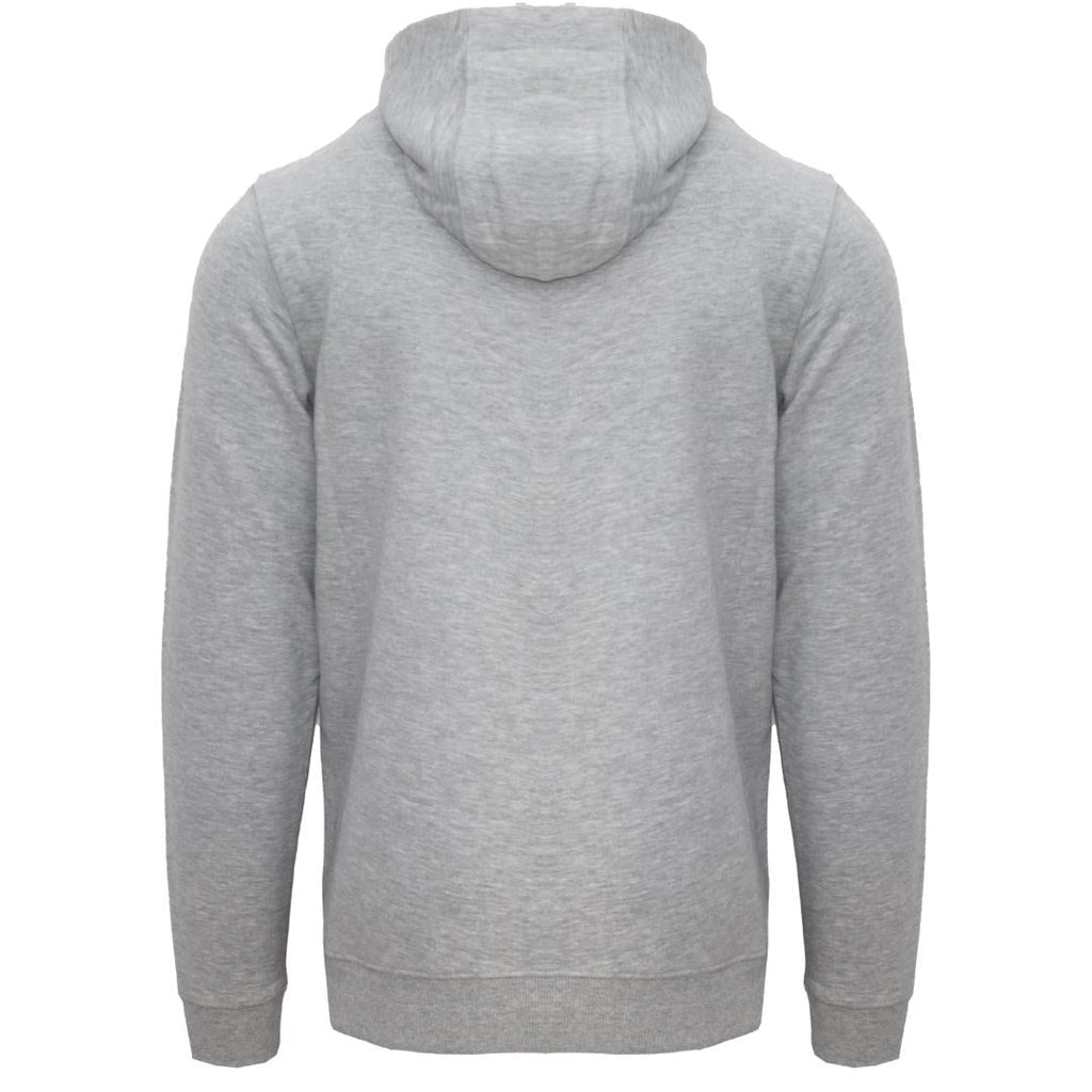 Aquascutum Aldis Emblem Logo Grey Hoodie