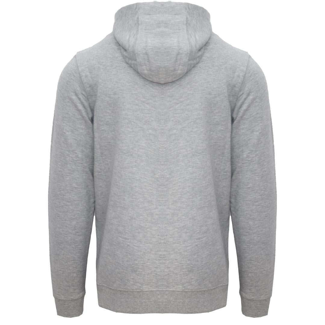 Aquascutum Aldis Emblem Logo Grey Hoodie