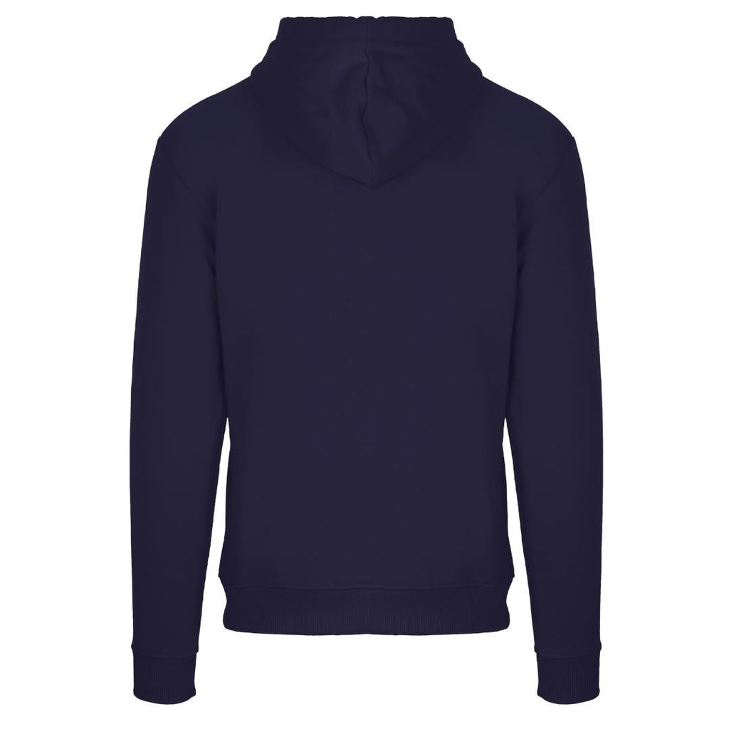 Aquascutum Classic Waterfield Logo Navy Hoodie