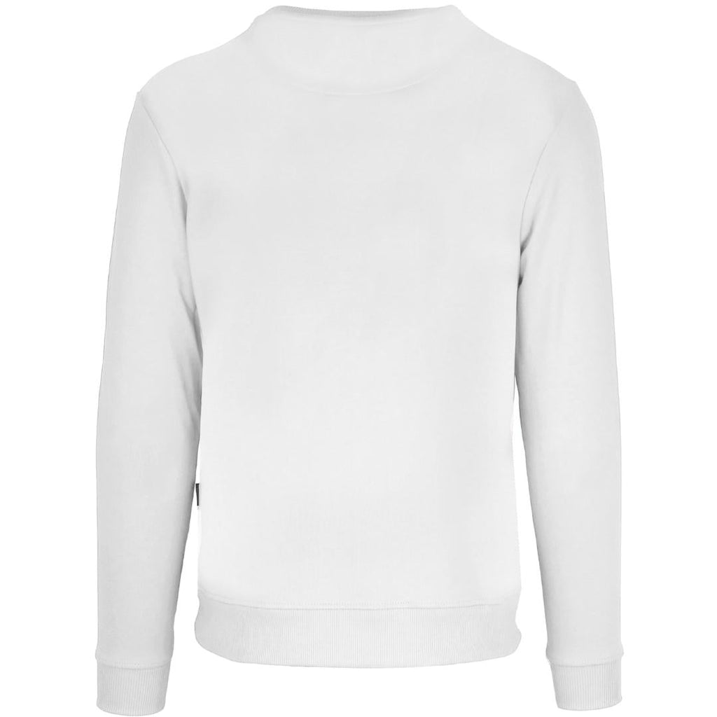 Aquascutum Bold London Logo White Sweatshirt
