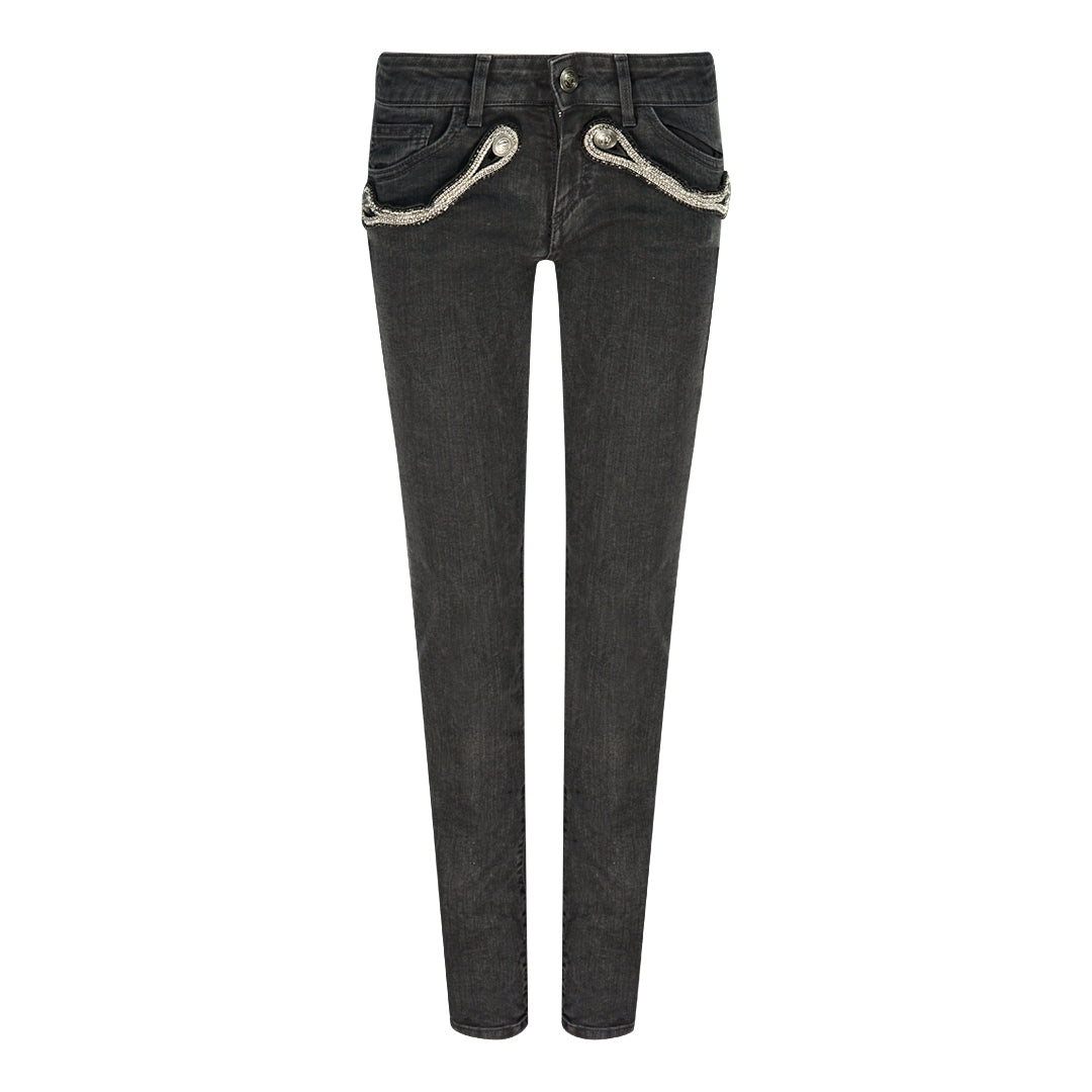 Balmain Fp5364J935B Black Jeans Fp5364J935B