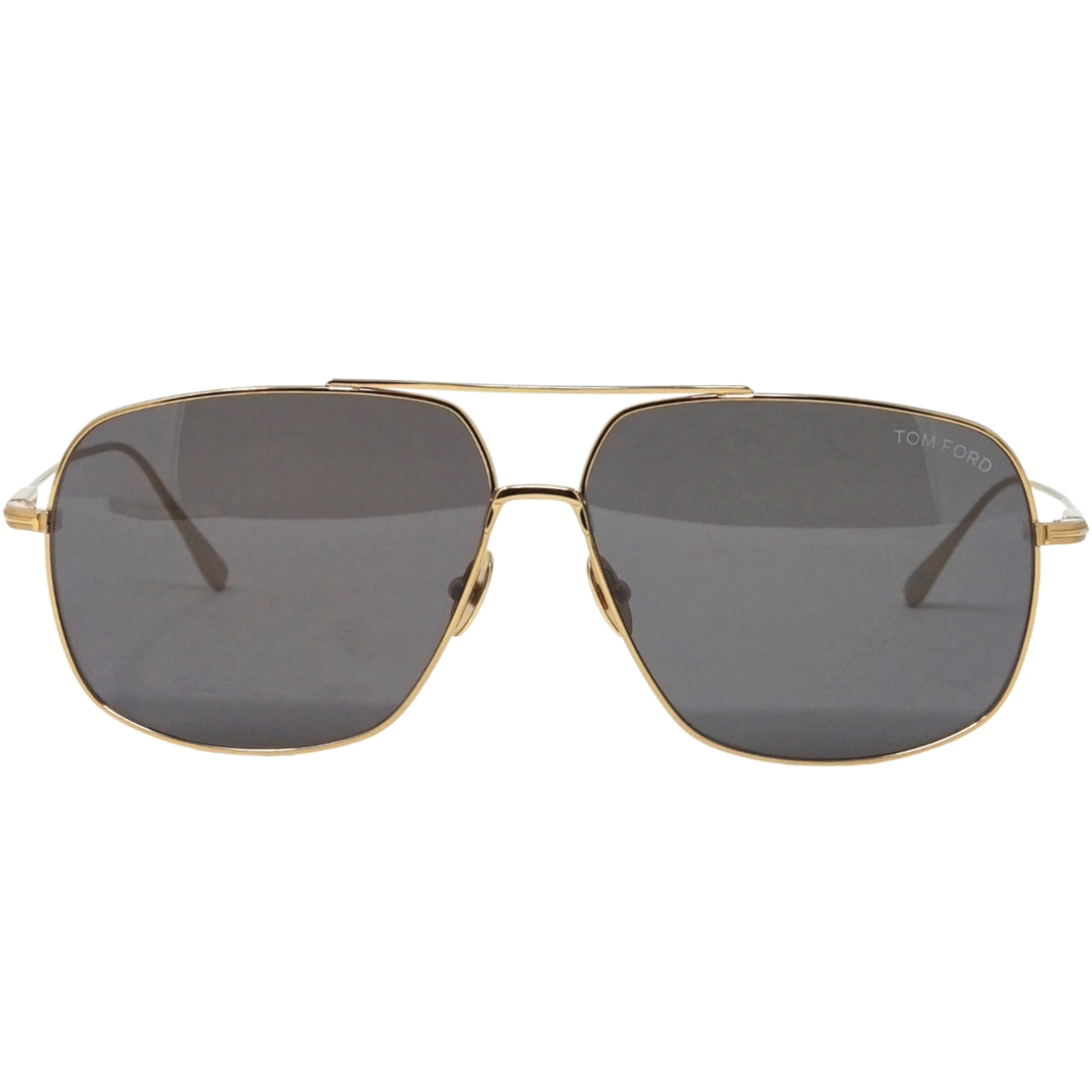 Tom Ford John 02 Ft0746 30A Gold Sunglasses