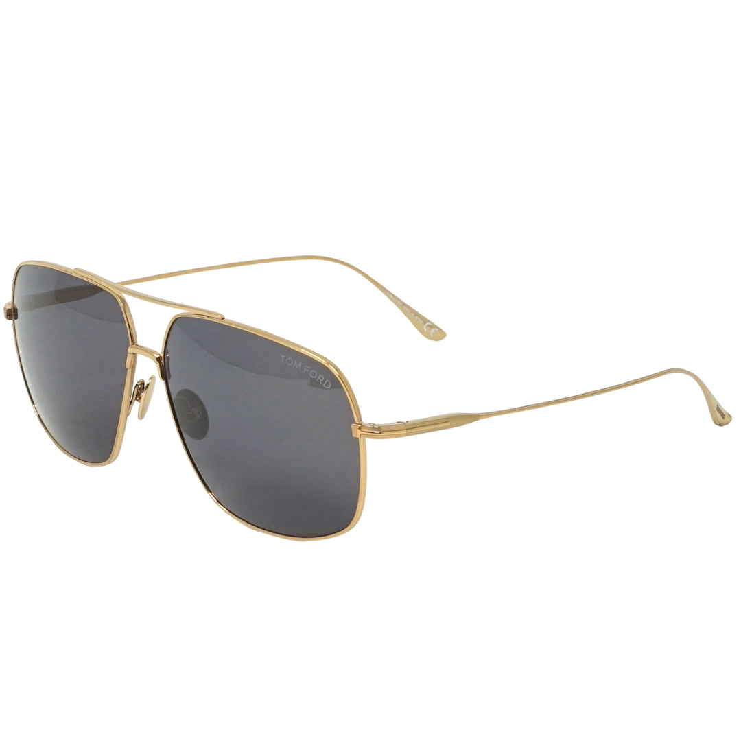 Tom Ford John 02 Ft0746 30A Gold Sunglasses