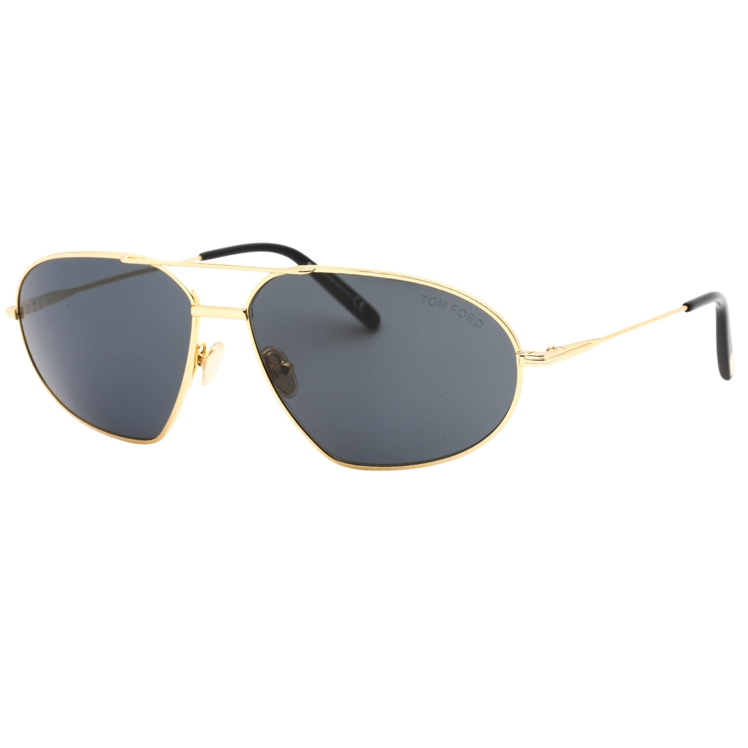 Tom Ford Rickie Ft0771 30A Gold Sunglass FT0771 30A Bradford