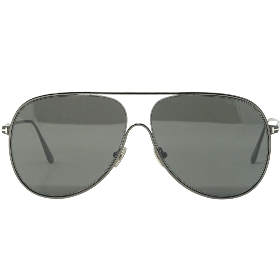 Tom Ford Alec Ft0824 12C Silver Sunglasses