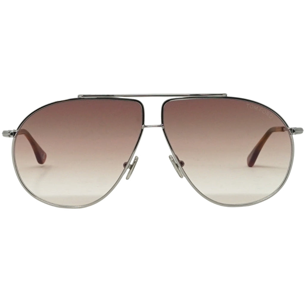 Tom Ford Riley 02 Ft0825 14G Silver Sunglasses