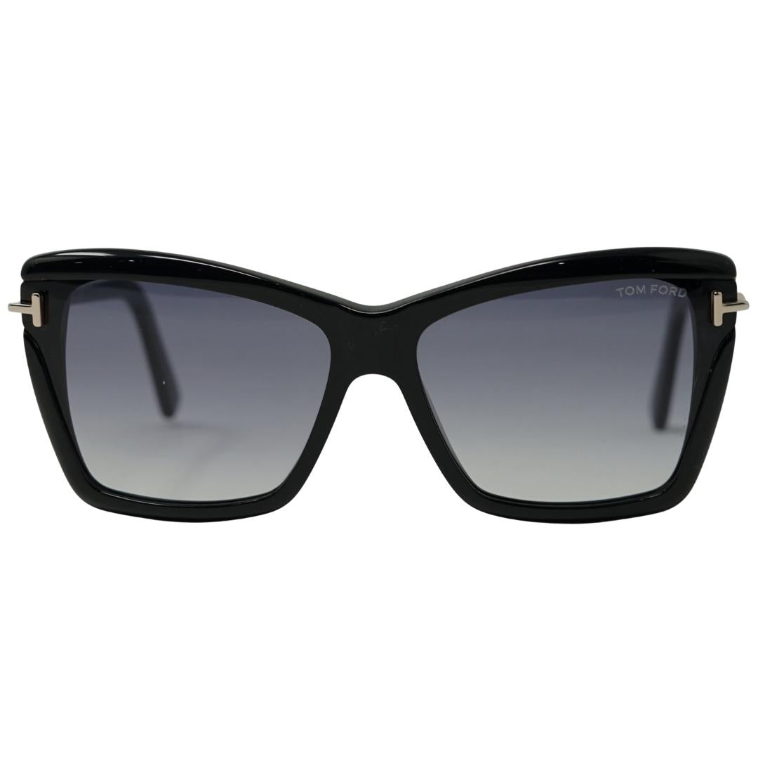 Tom Ford Leah Ft0849 F 01B Black Sunglasses