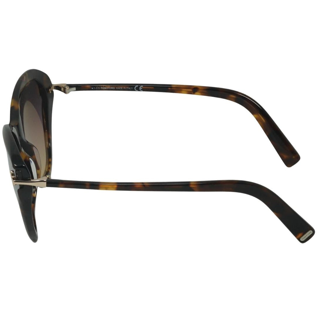 Tom Ford Leigh Ft0850 F 55B Brown Sunglasses