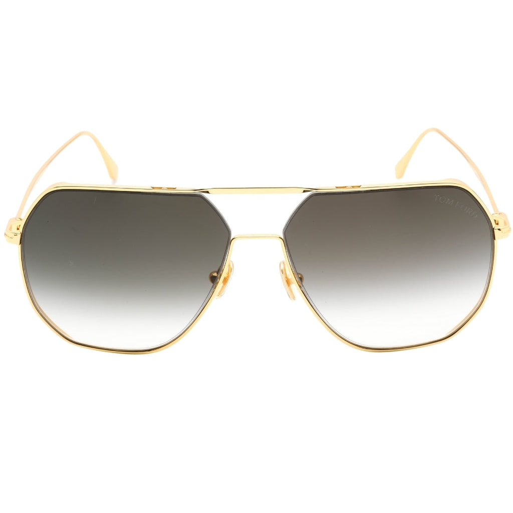 Tom Ford Gilles 02 Ft0852 30B Gold Sunglass FT0852 30B Giles-02