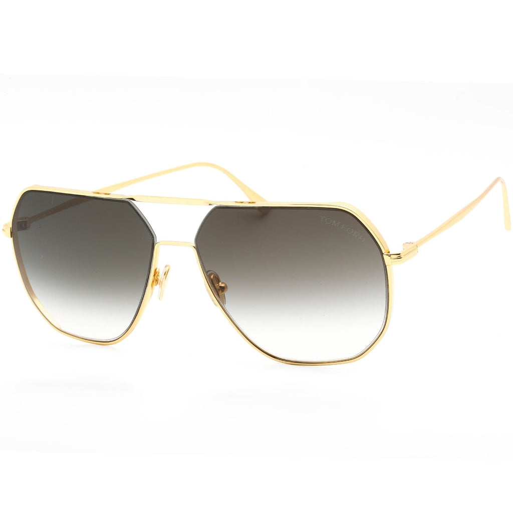 Tom Ford Gilles 02 Ft0852 30B Gold Sunglass FT0852 30B Giles-02
