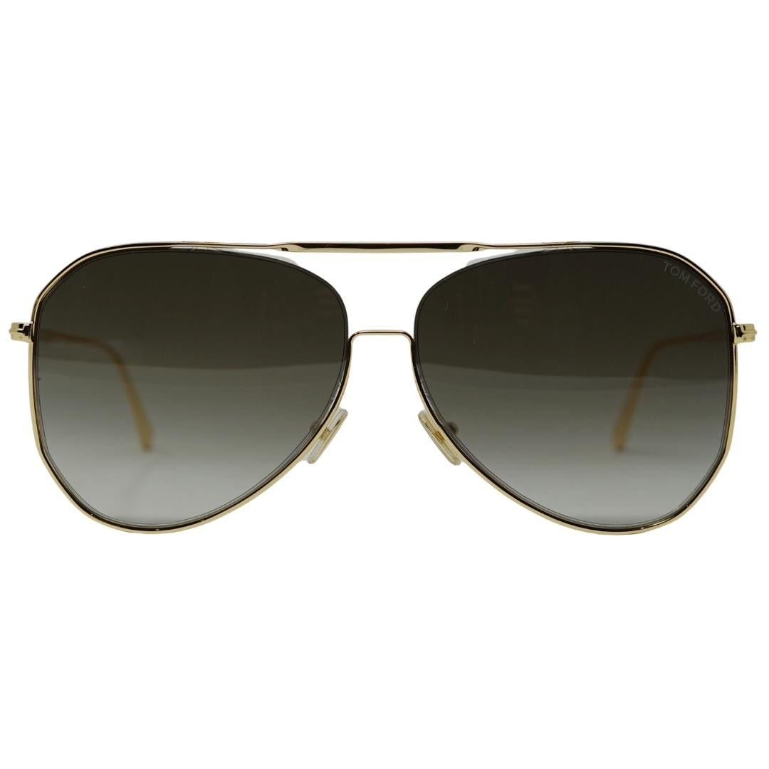 Tom Ford Charles 02 Ft0853 30B Gold Sunglasses