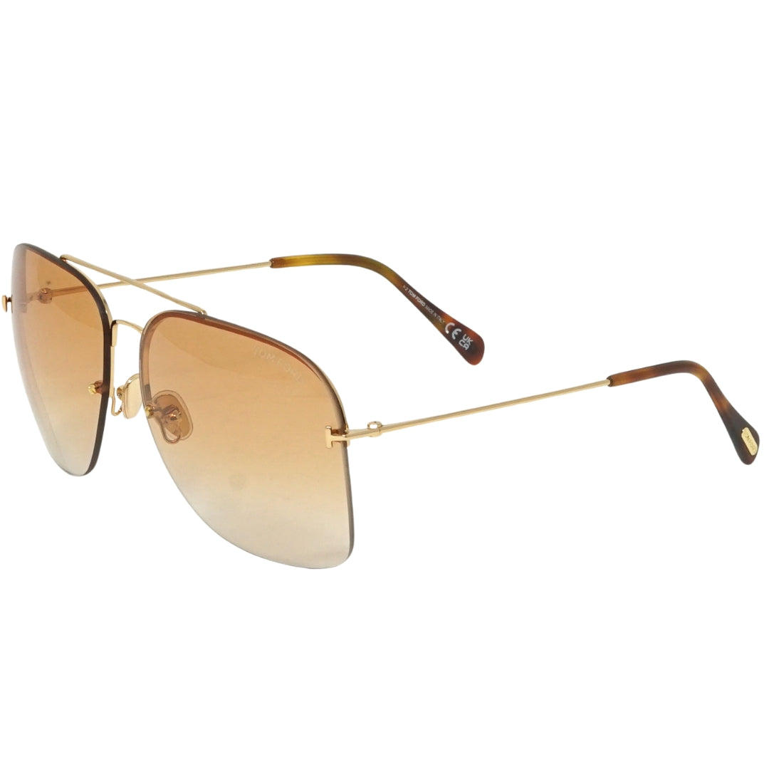 Tom Ford Mackenzie 02 Ft0883 30F Gold Sunglasses